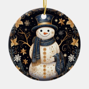 Decorative Snowman Ornament