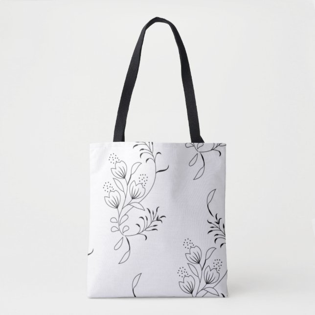 Decorative, Soapstone, Bianca Tote Bag (Front)