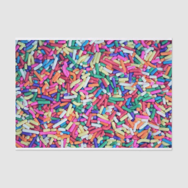 Decorative sprinkle tissue paper (Front)