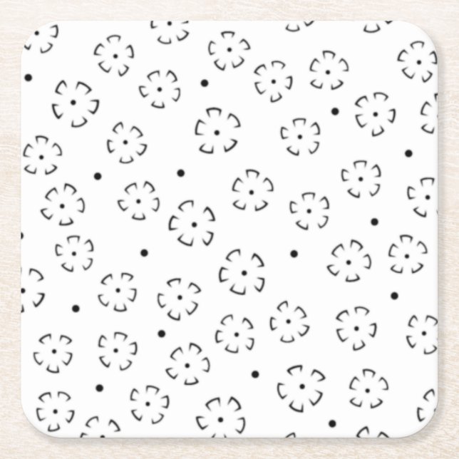 Decorative, Star Dust Paper Coaster (Front)