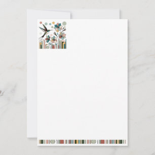 decorative stationery invitation