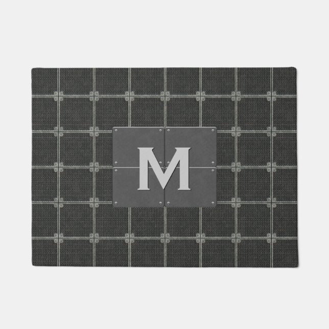 Decorative Steel Mesh Look Door Mat (Front)
