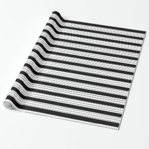 Decorative Striped Wrapping Paper
