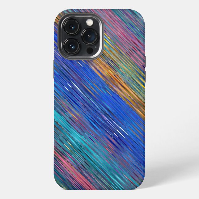 Decorative Stripes Mosaic Pattern #3 iPhone Case (Back)
