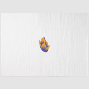 Decorative Style, Dark Blue Green, Wattle Tissue Paper