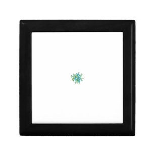 Decorative Style, Mint Cream, Fountain Blue, Teal. Gift Box