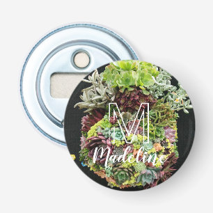 Decorative Succulents Bottle Opener