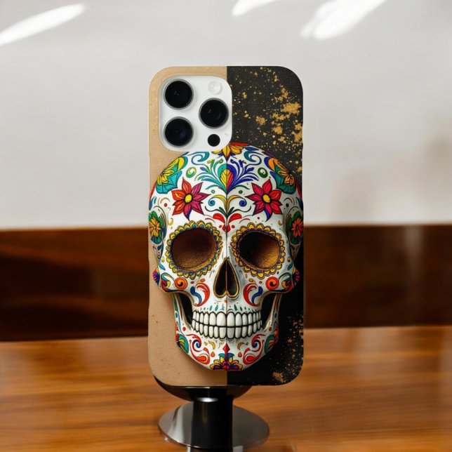  Decorative Sugar Skull   Case-Mate iPhone Case (Creator Uploaded)