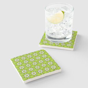 decorative symmetrical geometric pattern coaster