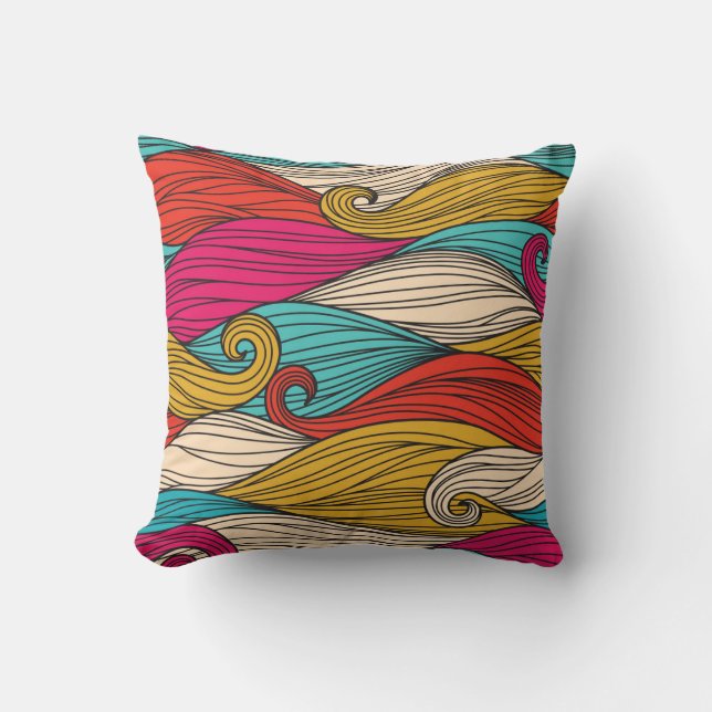decorative throw pillow. cushion (Front)