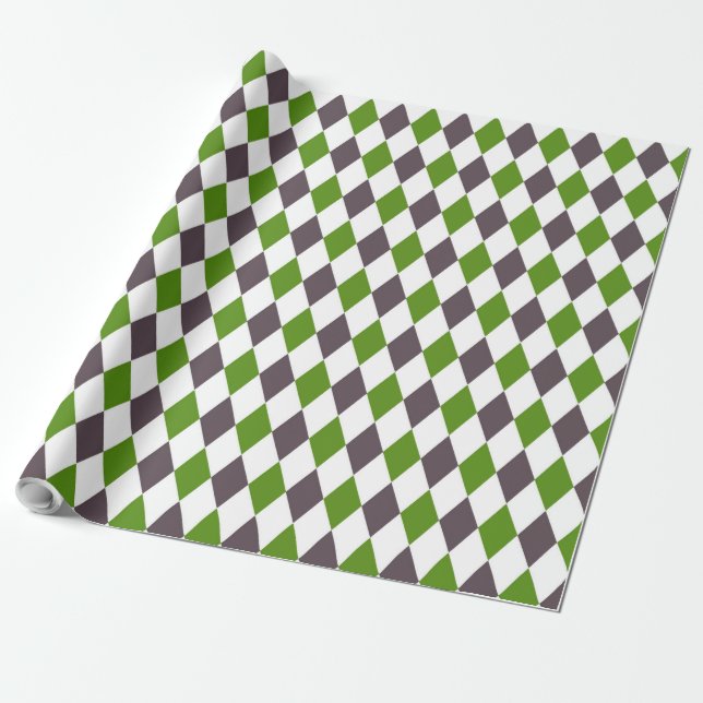 Decorative Tiles Mosaic Pattern #10 Wrapping Paper (Unrolled)