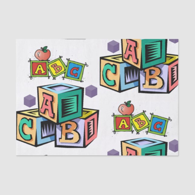 Decorative tissue paper baby (Front)