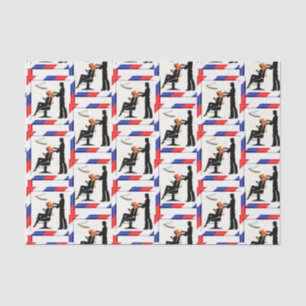 Decorative Tissue Paper Barber