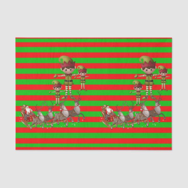 Decorative tissue paper christmas (Front)