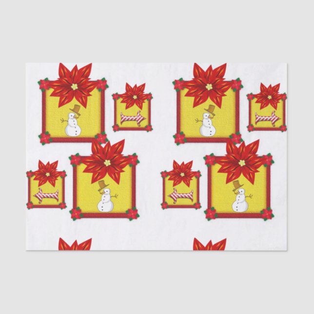 Decorative tissue paper christmas (Front)