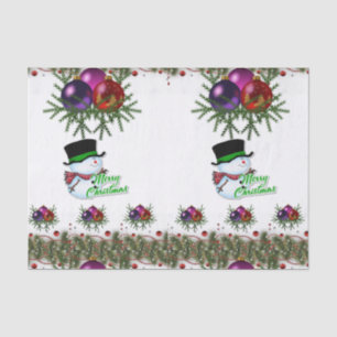 Decorative tissue paper christmas