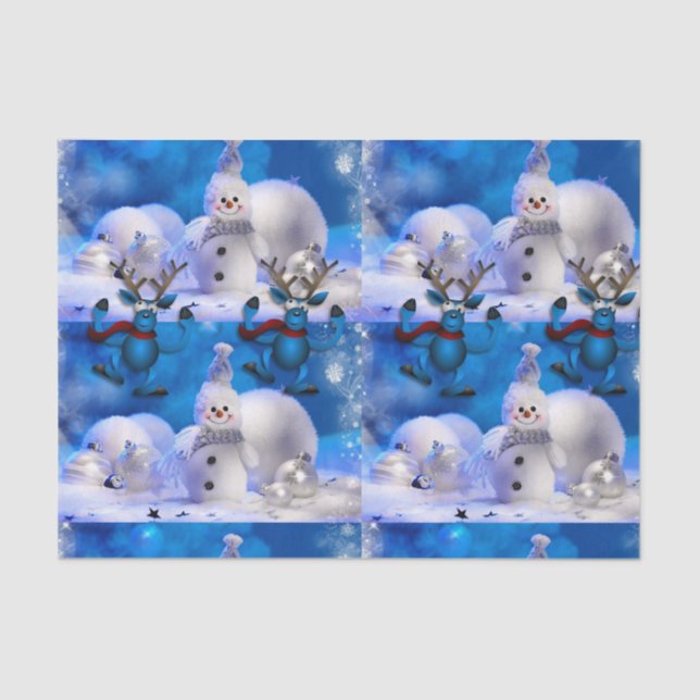 Decorative tissue paper christmas (Front)