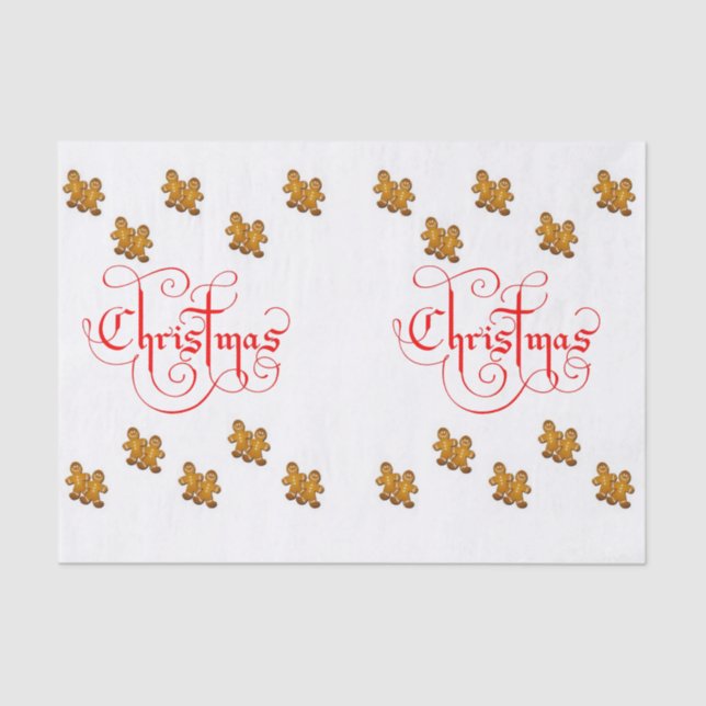 Decorative tissue paper christmas (Front)