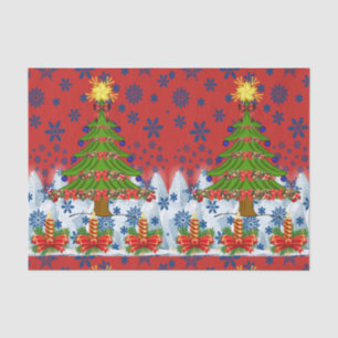 Decorative tissue paper christmas