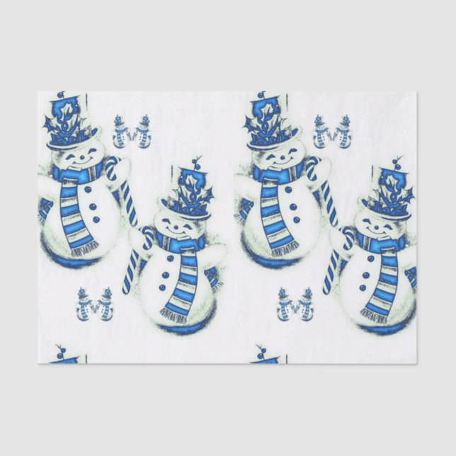 Decorative tissue paper christmas (Front)