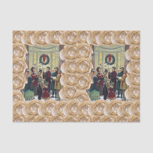 Decorative tissue paper christmas (Front)