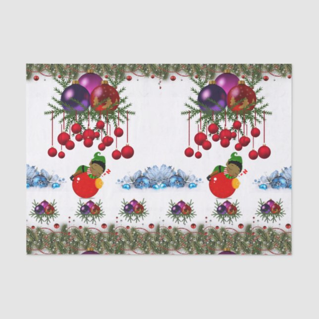 Decorative tissue paper christmas (Front)