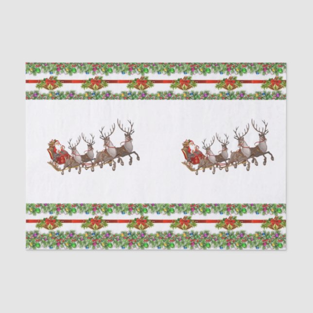 Decorative tissue paper christmas (Front)