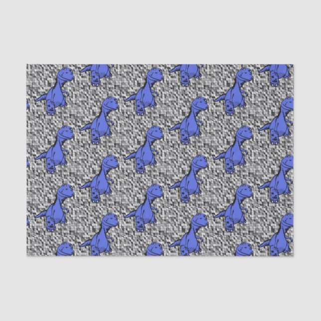 Decorative tissue paper Dinosaur (Front)