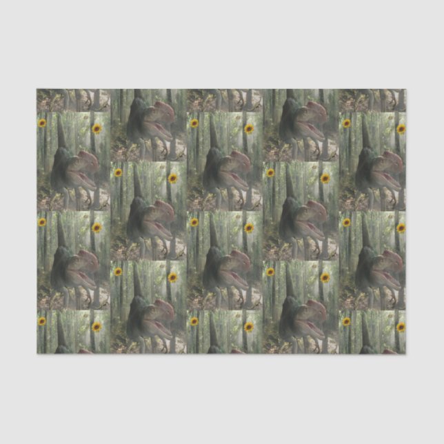 Decorative tissue paper Dinosaur (Front)