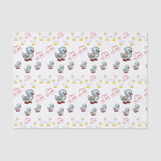 Decorative tissue paper Duck (Front)