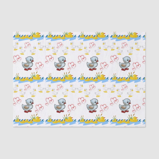 Decorative tissue paper Duck (Front)