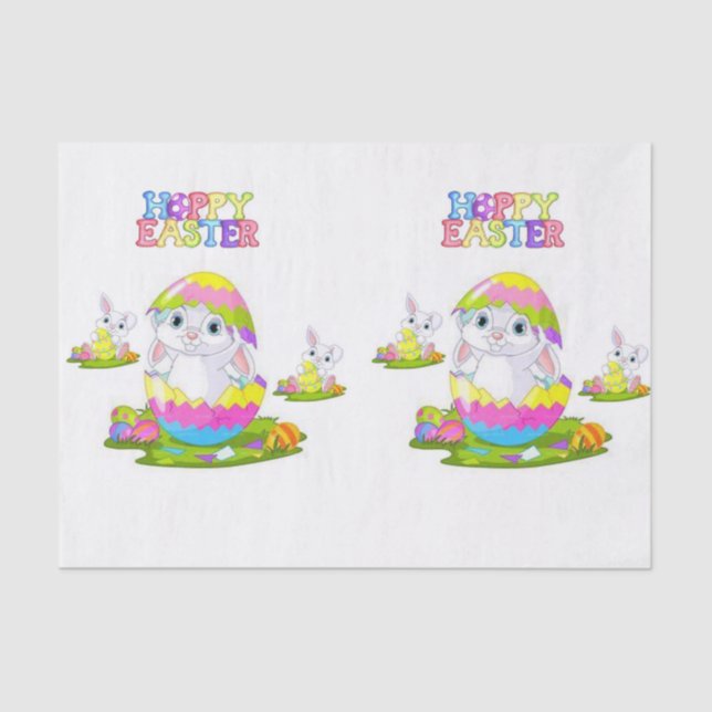 Decorative tissue paper easter (Front)