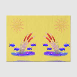 Decorative tissue paper Fish