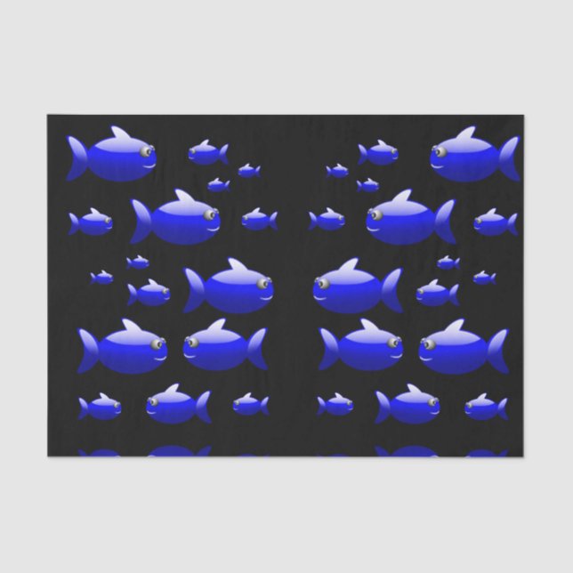 Decorative tissue paper Fish (Front)