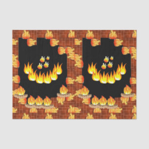 Decorative tissue paper Flame