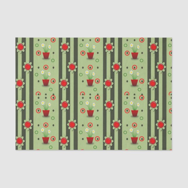 Decorative tissue paper Floral (Front)