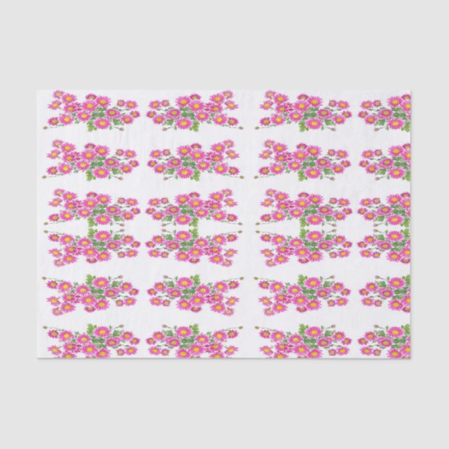 Decorative tissue paper floral (Front)