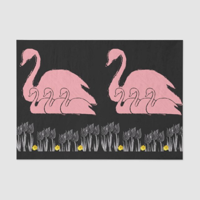 Decorative tissue paper Floral (Front)