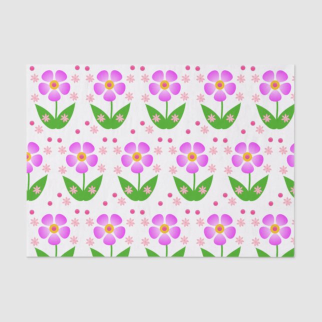 Decorative tissue paper floral (Front)