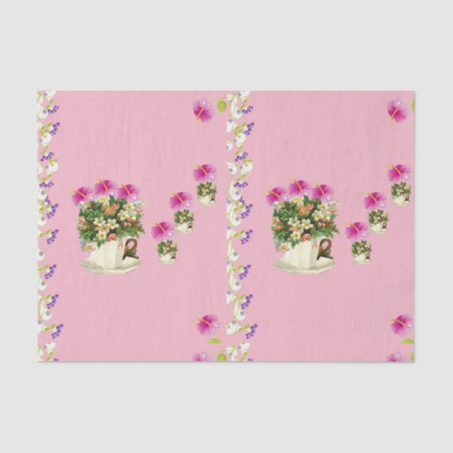 Decorative tissue paper Floral (Front)