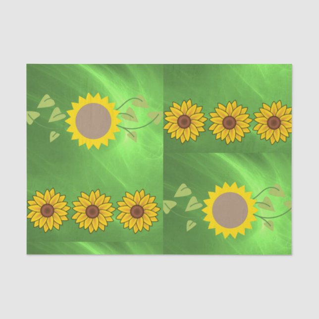 Decorative tissue paper floral (Front)