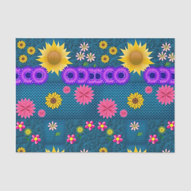 Decorative tissue paper Floral (Front)