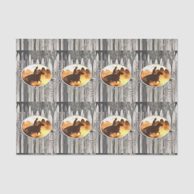 Decorative tissue paper Horse (Front)