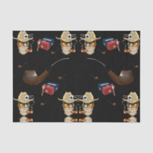 Decorative tissue paper mancave cigars