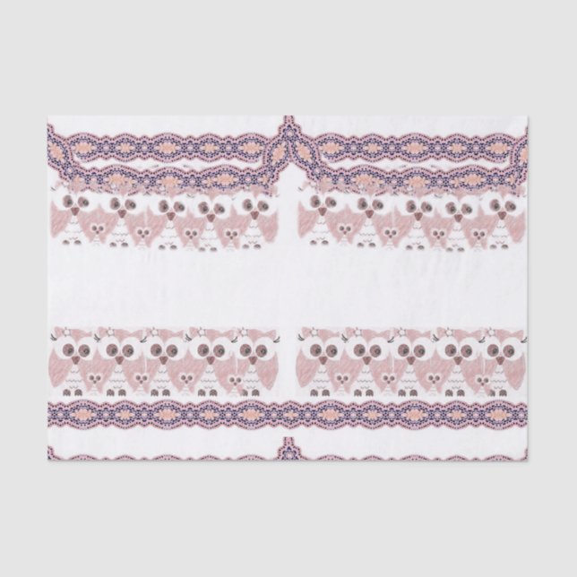 Decorative tissue paper Owl (Front)