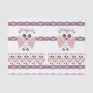 Decorative tissue paper Owl