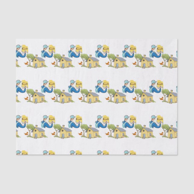 Decorative Tissue Paper Painter (Front)