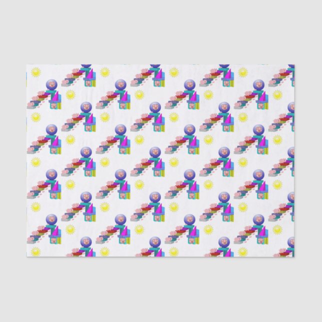 Decorative tissue paper Pig (Front)