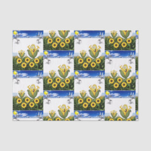 Decorative tissue paper popcorn