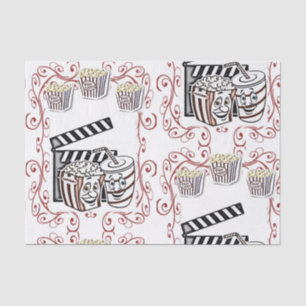 Decorative tissue paper popcorn